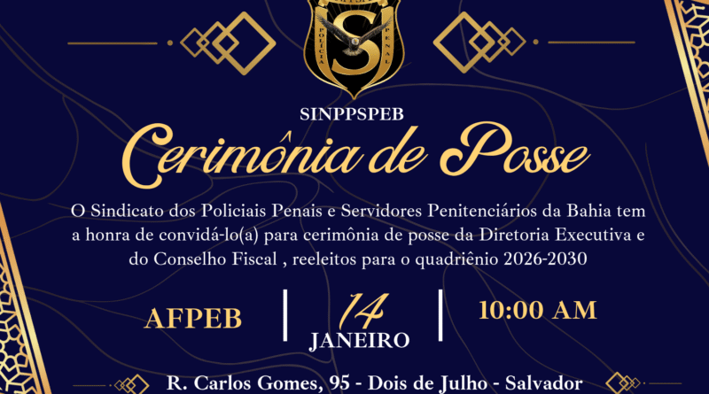 SINPPSPEB – Cerimônia de Posse
